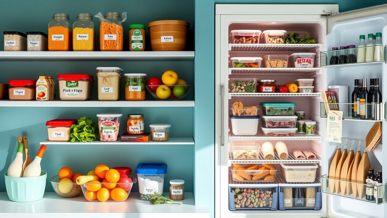 Lebensmittelaufbewahrung Methoden